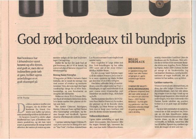 God rød Bordeaux til bundpris