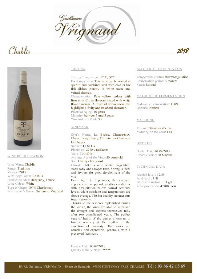 Chablis 2018