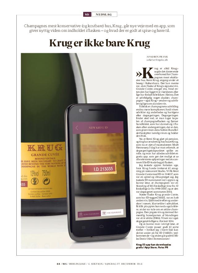 Krug er ikke bare Krug