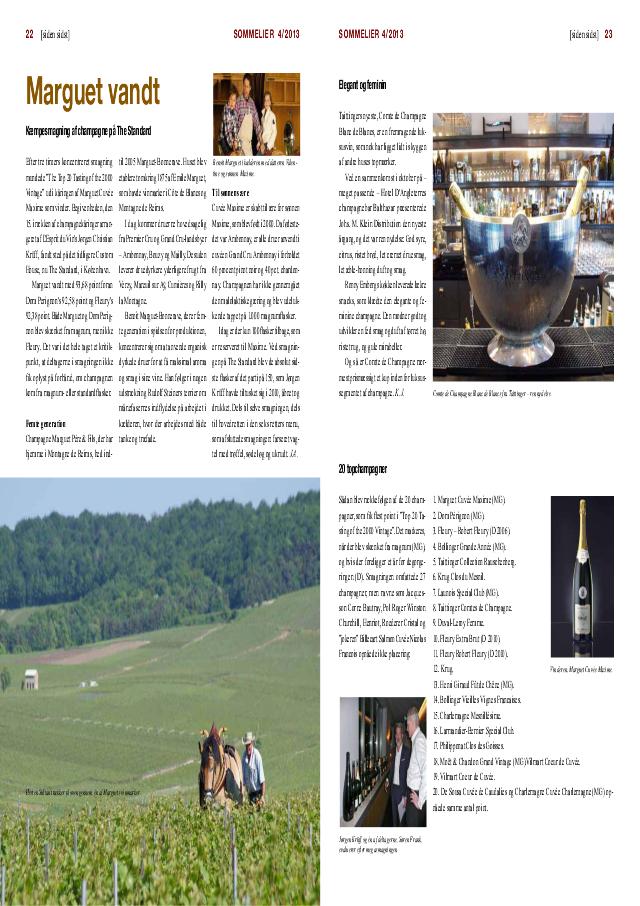 Marguet vandt champagnesmagning